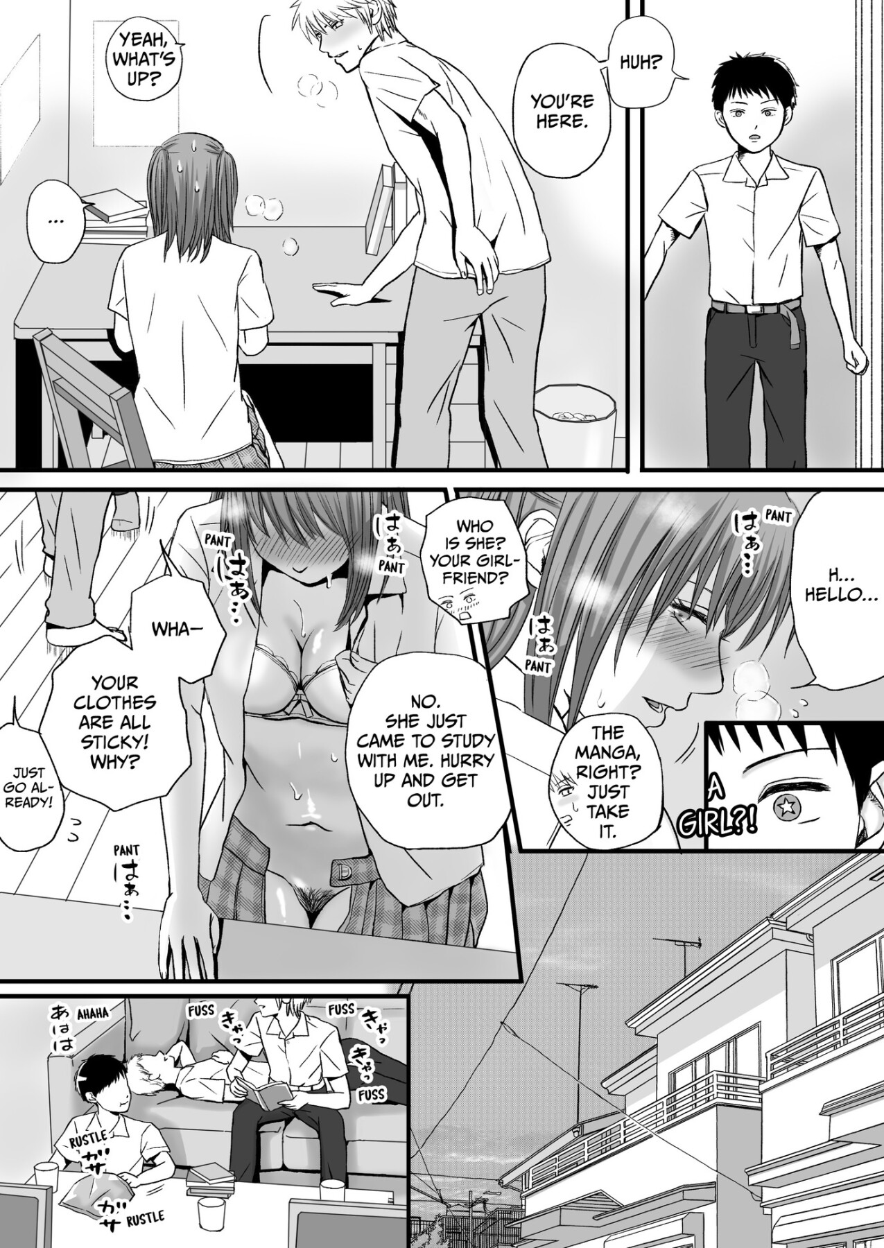 Hentai Manga Comic-You Said It'd Just Be Grinding... But You Ended up Slipping It In. Now I'm Just the Top Student's Toy.-Read-57